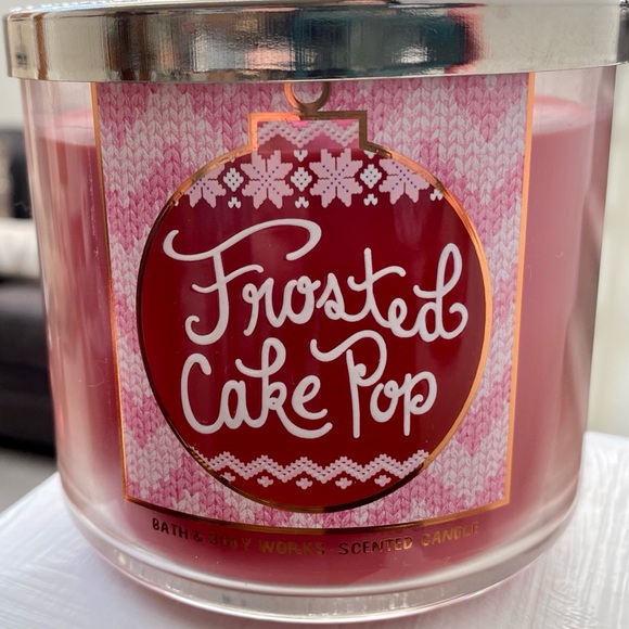 Bath & Body Works Other - “FROSTED CAKE POP” BATH & BODY WORKS CANDLE NEW